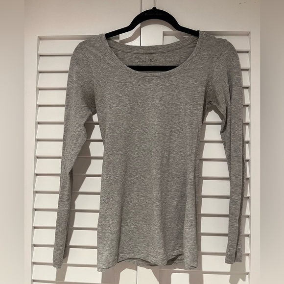 Active Basic Tops - FREE with Purchase Active Basic‎ Grey Long Sleeve Tee